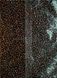 Бісер китайський крупний 25г, лилово-коричневий, "вогник", прозорий зі сріблястою серединкою, 4мм, код K-915А. К-915А/25 фото 2