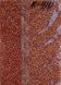 Бісер китайський крупний 25г, двукольоровий, помаранчевий, скло жовте, профарбовано всередині рожевим, прозорий, 4мм, код K-410. К-410/25 фото 2