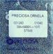 57549 Бисер чешский 50г, "PRECIOSA", №10, серый, полупрозрачный, радужный. 57549 фото 1