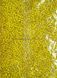 Бісер китайський крупний 25г, жовтий, прозорий, профарбований всередині, 4мм, код K-511. К-511/25 фото 2