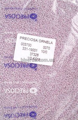 37328 Бісер чеський 25г, "PRECIOSA", №10, лилово-бузковий, непрозорий, перлинний. 37328/25 фото