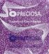 08228к Бісер чеський 50г, "PRECIOSA", №10, темно-фіолетовий, прозорий зі сріблястою квадратною серединкою. 08228к фото 2